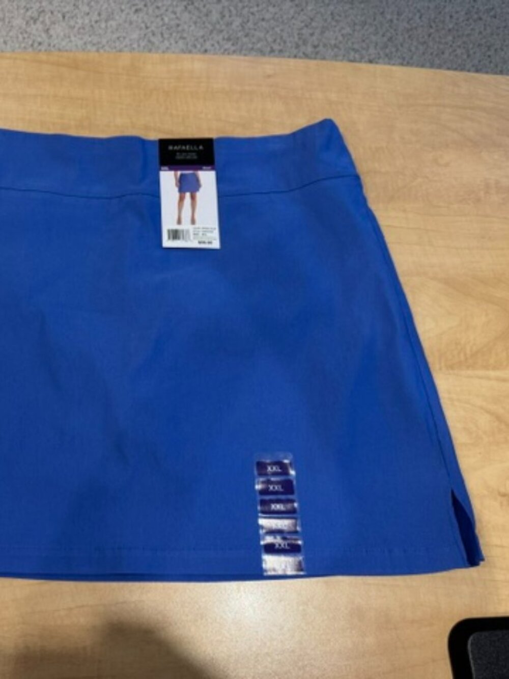 NWT Rafaella Amparo Blue Skort Sz XXL